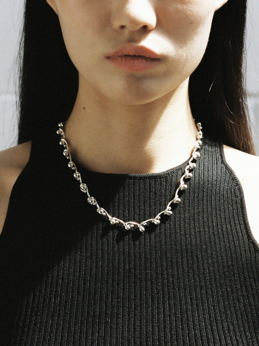 teardrop chain necklace