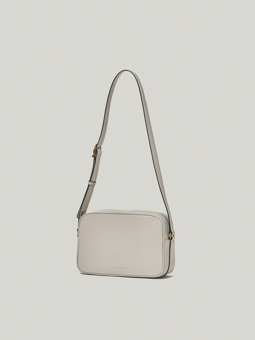 [단독]Base Crossbody Bag_Misty White