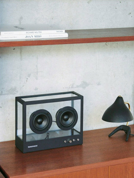 트랜스페어런트 스몰 블랙 투명 블루투스 스피커 TRANSPARENT Speaker
