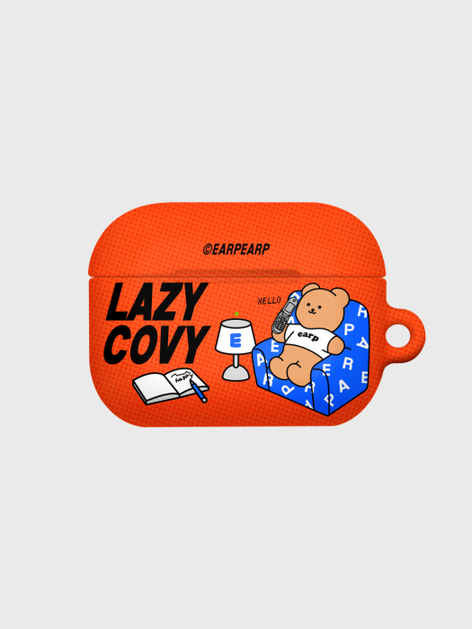 LAZY COVY-ORANGE(에어팟프로-하드)