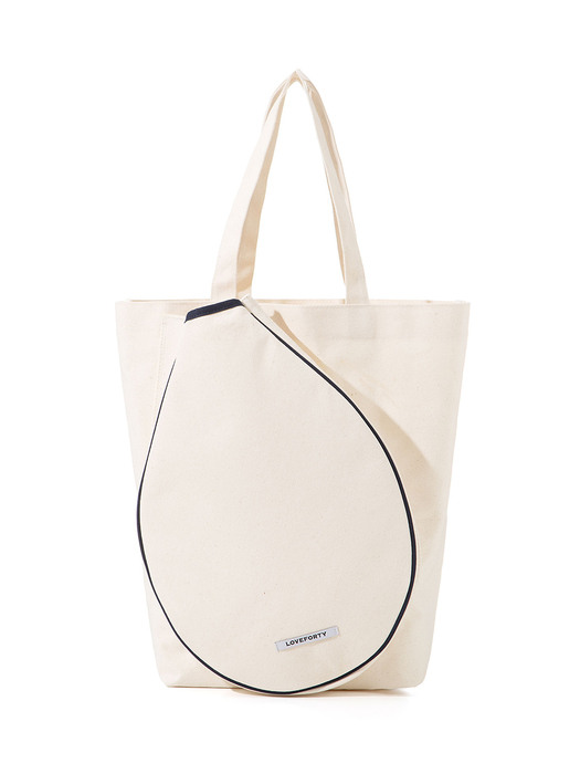 LOVEFORTY RACKET ECOBAG NAVY