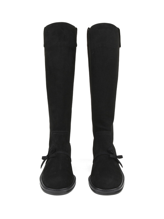 Ryn Suede Boots - Black