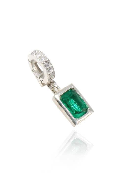 Changeable Green Lucente Silver Pendant Ip11 [Silver]