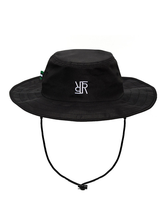 WIDE BRIM BUCKET HAT BLACK