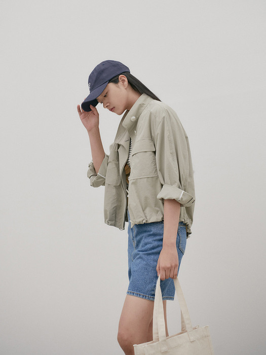 Summer casual crop outer [K/BE]