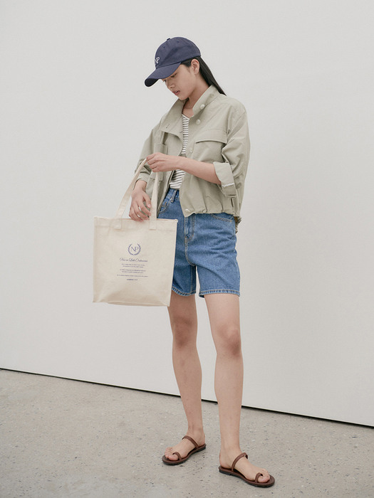 Summer casual crop outer [K/BE]