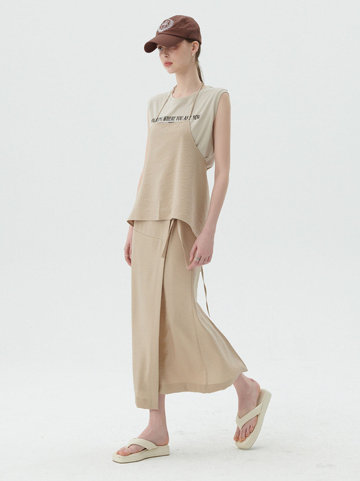 Cool Breeze Wrap Skirt[3color]