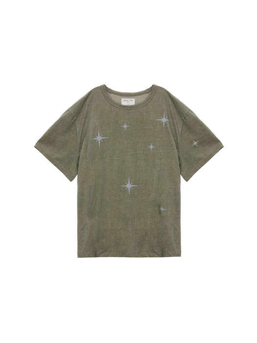 ANGEL PIGMENT TOP IN KHAKI