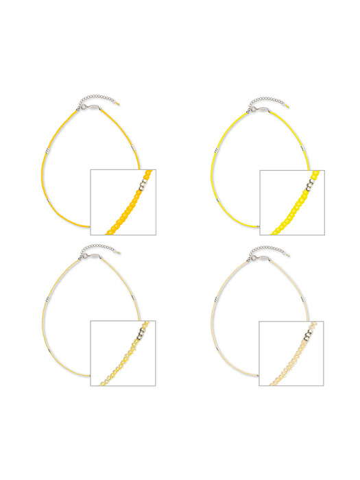 Ade Necklace - Yellow