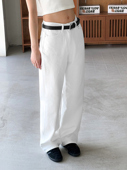 [-6cm 숏버전 추가] W50 WIDE DENIM PANTS (10COLORS)