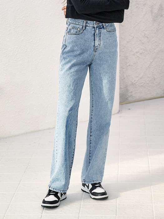 [-6cm 숏버전 추가] W50 WIDE DENIM PANTS (7colors)