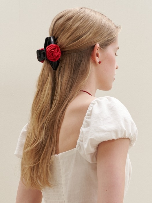 The Rose Hair Clip_3Color