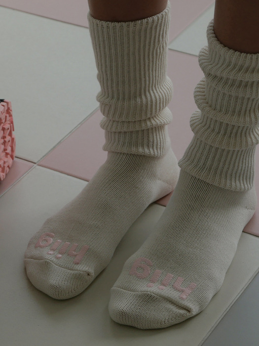 [단독] long loose warmer socks_3 colors