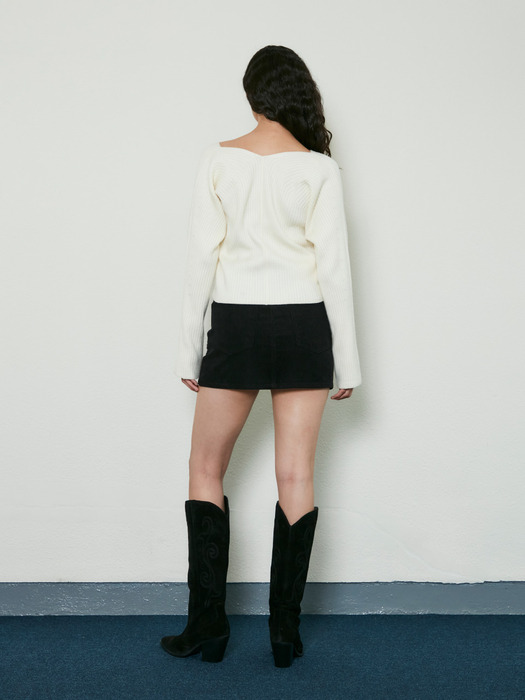 Corduroy Mini Skirt (2023)