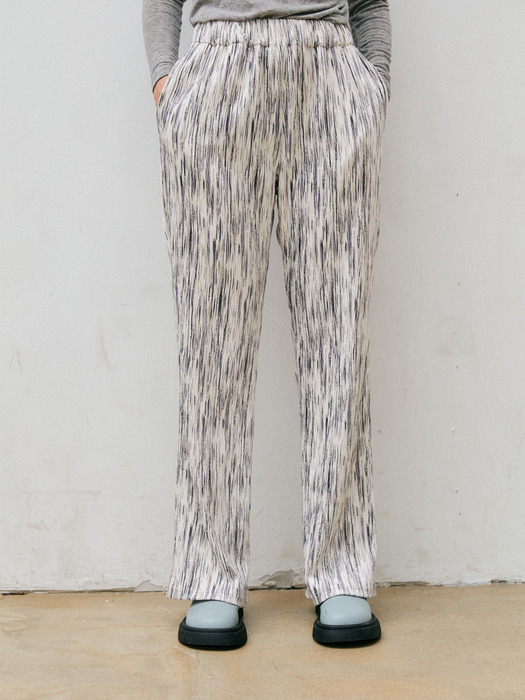 GROW SEMI BOOTS CUT PANTS_Ivory