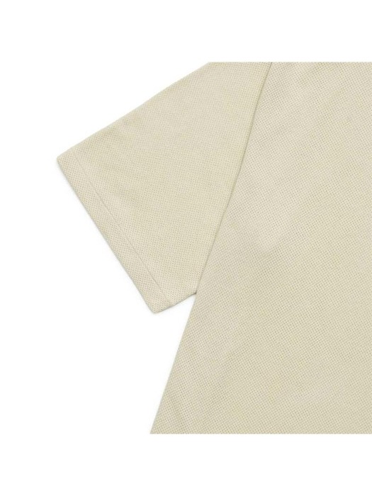 오라리 남녀공용 코튼 저지 티셔츠 아이보리 A23ST02CM-IV