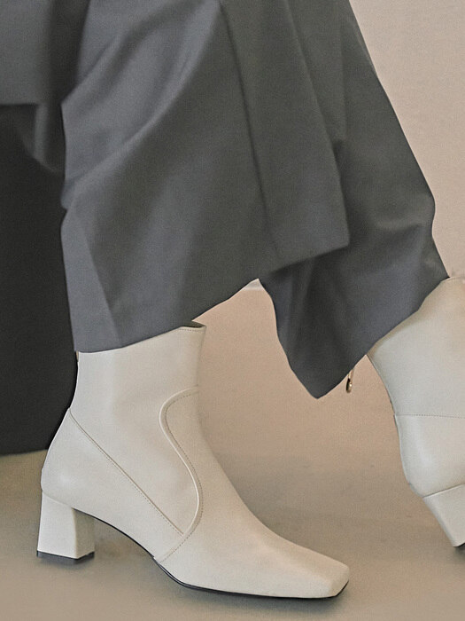 1418_1 Mio Ankle Boots-ivory