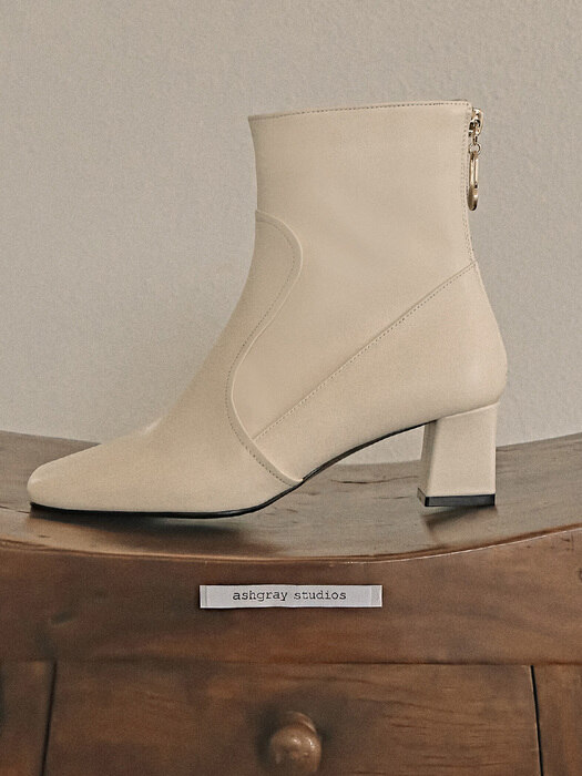 1418_1 Mio Ankle Boots-ivory