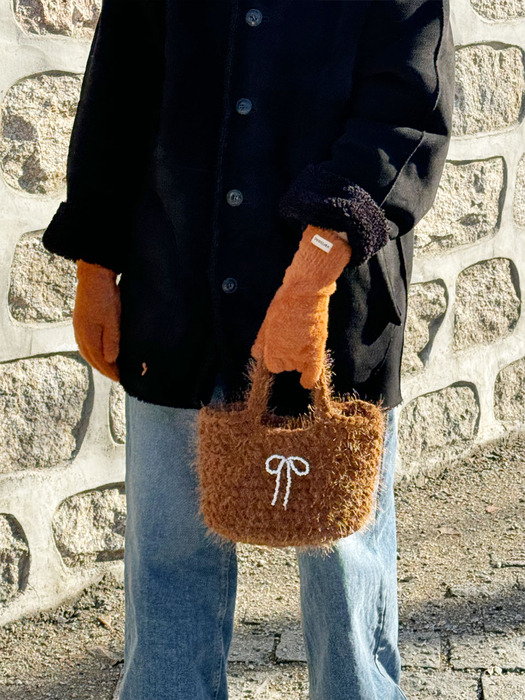 Lovely Fringe Mini Bag (brown)