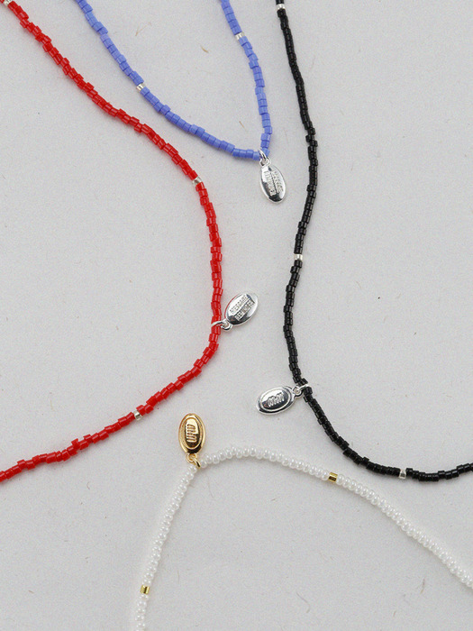 Kony Beads Necklace_4 Colors
