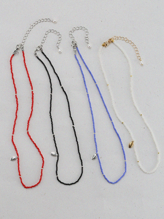 Kony Beads Necklace_4 Colors