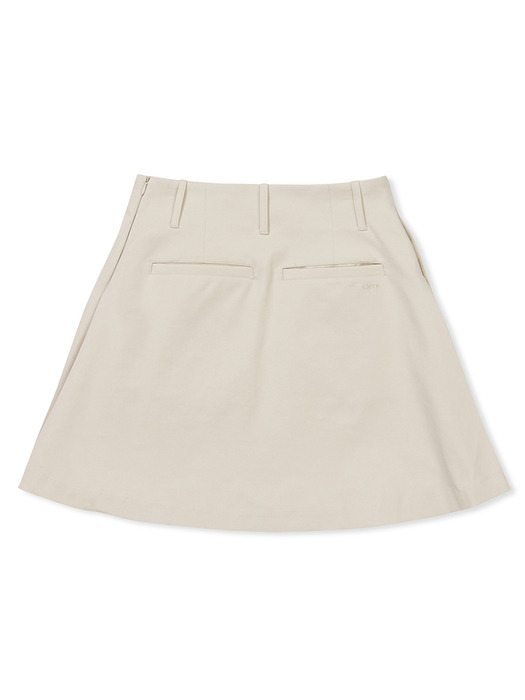 [24SS clove] Cargo Skirt (Cream)