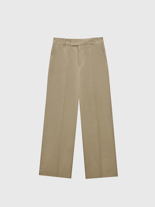 Cotton Basic Chino Slacks Pants