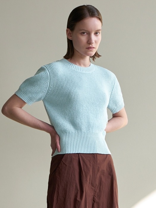 EDELINE COOL TOUCH RIBBED KNIT(T-6853)