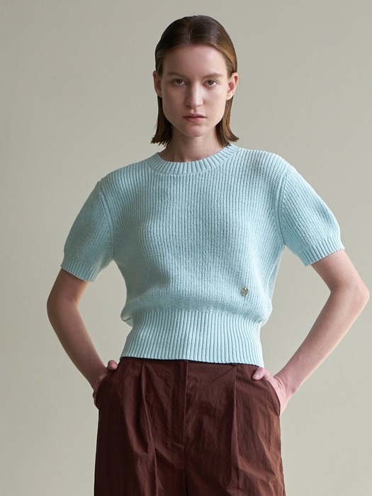 EDELINE COOL TOUCH RIBBED KNIT(T-6853)