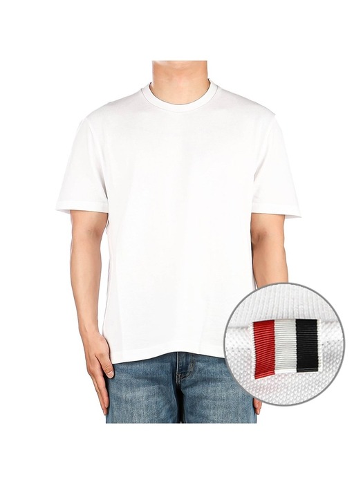 [톰브라운] 24SS (MJS123A 00050 100) 남성 반팔 티셔츠