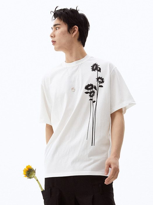 Sunflower Printed Tshirt ( 2 Colors)