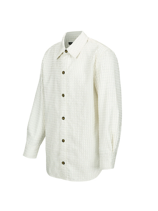 GABRIEL LONG SHIRTS atb1134m(ECRU)