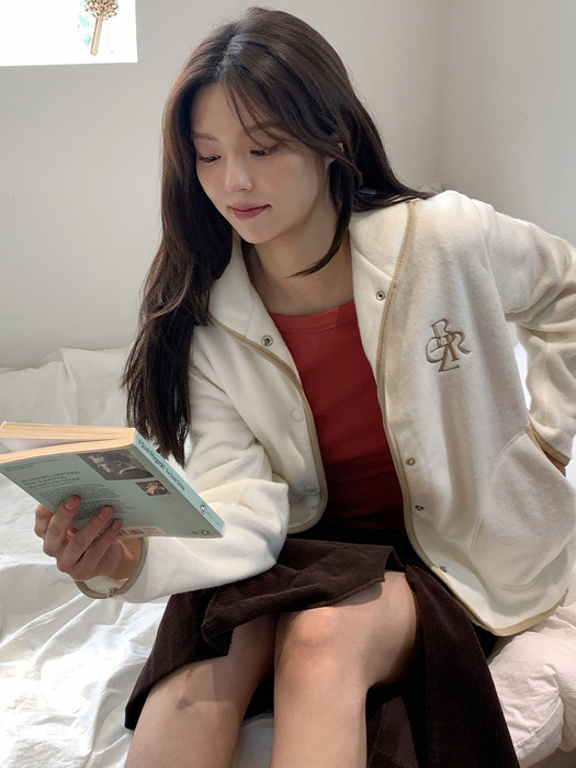 심볼 로고 플리스 점퍼_4COLORS