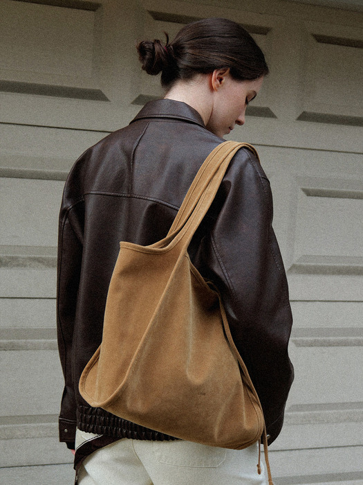 [단독]Bien Suede Bag _Sand Beige