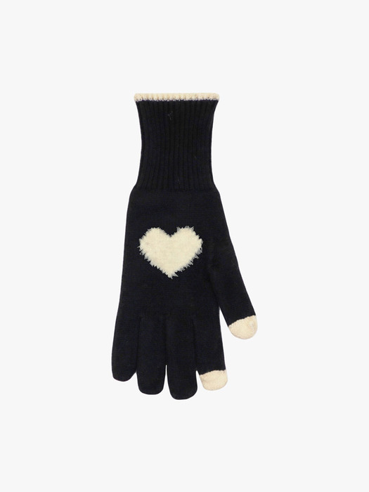 FAIRY HEART GLOVES_BLACK