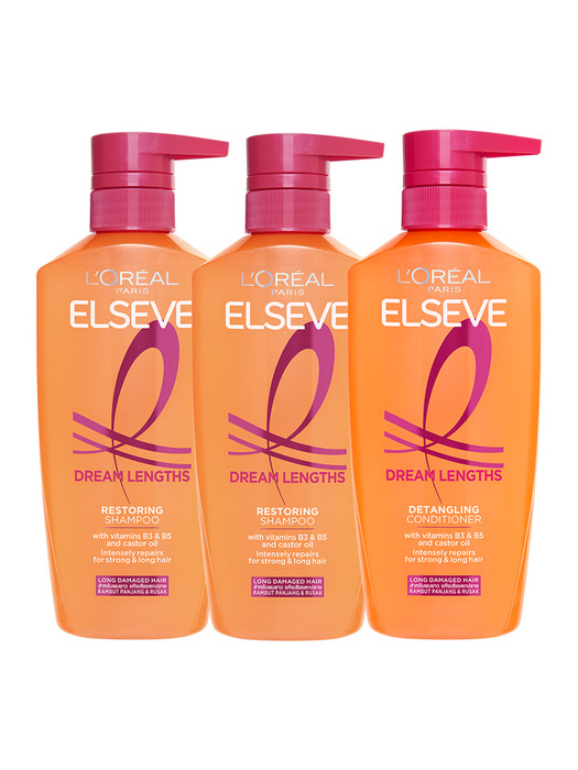 [3개세트] 드림랭스 샴푸, 컨디셔너