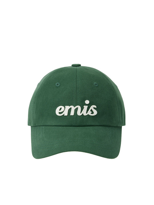 APPLIQUE BALL CAP-GREEN