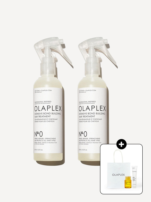 NO.0 인텐시브 본드 빌딩 헤어 트리트먼트 155ML 2개