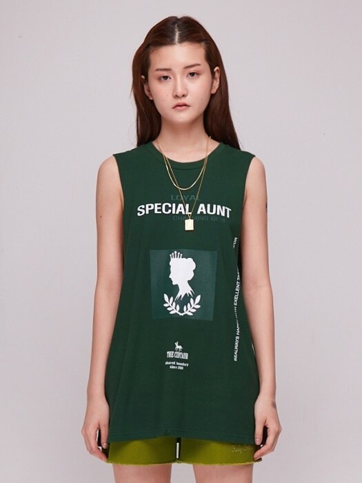 Baby Special Aunt Sleeveless [GREEN]