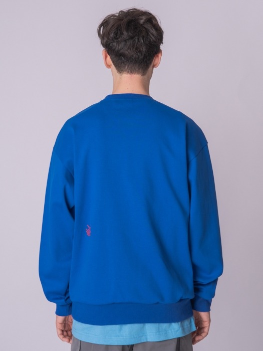 Unisex Sweatshirt KIBOS_01_BLUE