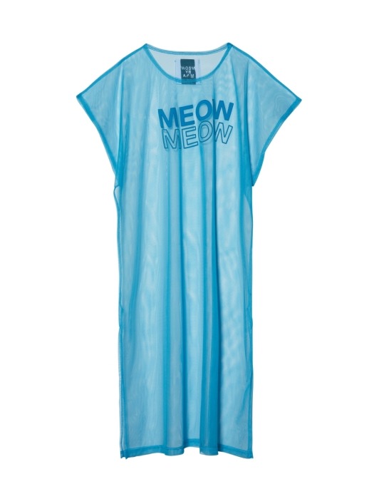 MESH DRESS (BLU)