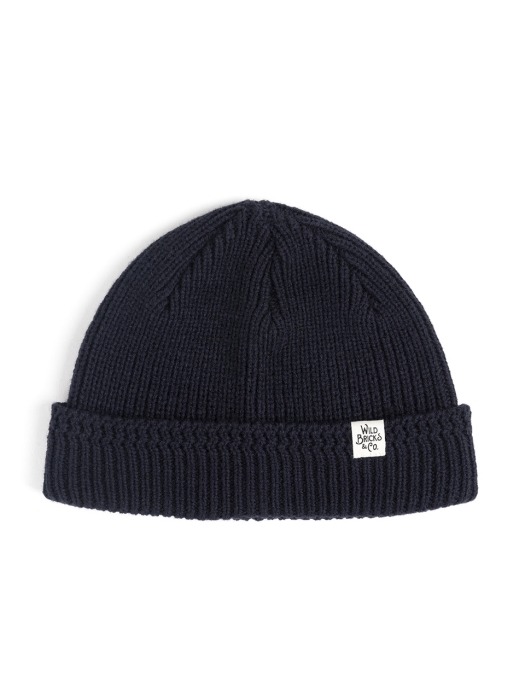 MILITARY KNIT WATCH CAP (navy)