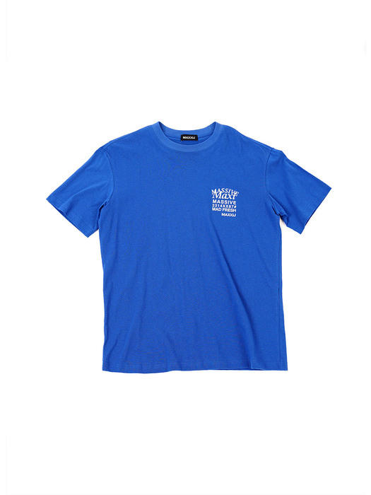 MAXI Printed Tshirt Blue(Genderless)