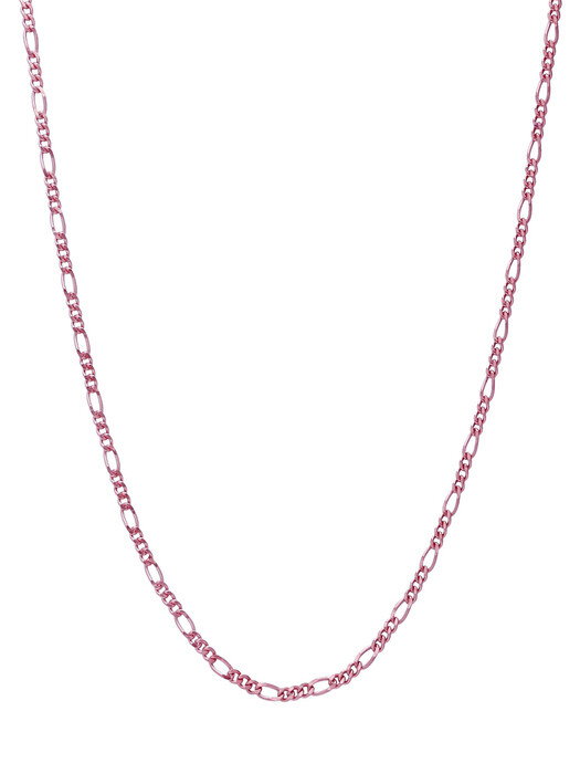 Mens : 925silver Color Coated Chain Necklace