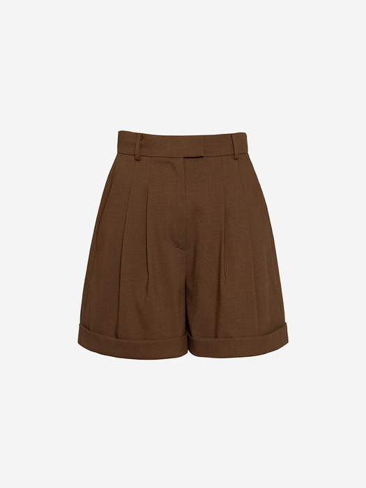 [N]SONGAK Short pants (Brown)