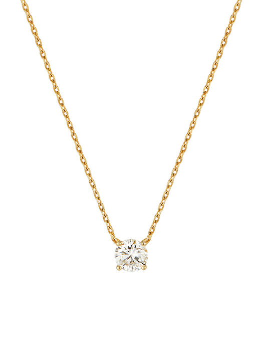 [Silver925]Moissanite 0.5Carat Necklace_DN0001