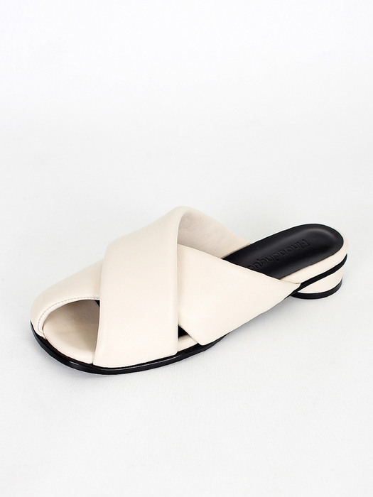 Ongly cushion cross mules_ivory