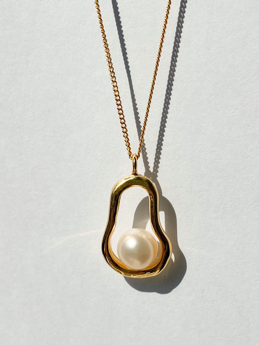 Pearl Bell Necklace