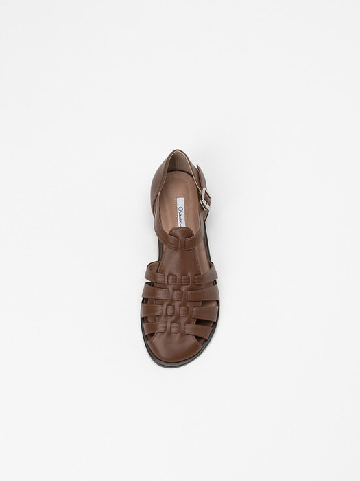 Huelva Sandals in Regular Brown