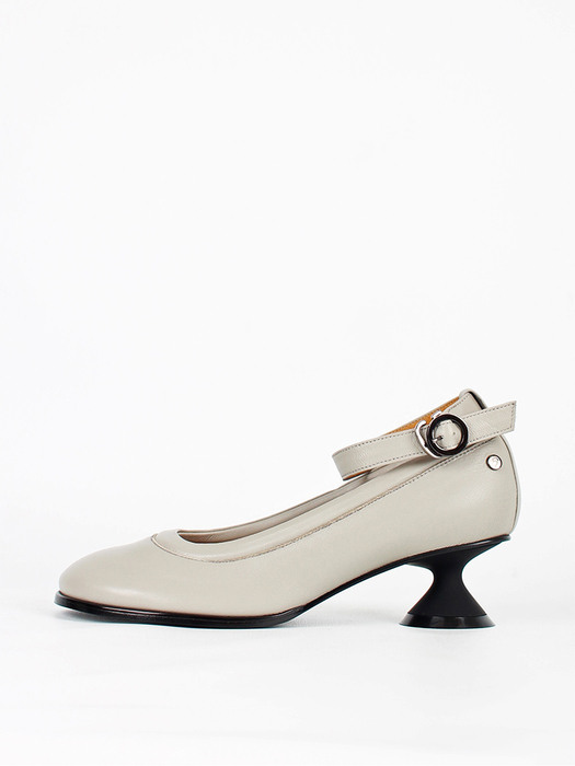Uhjeo ourglass heel pumps_light gray